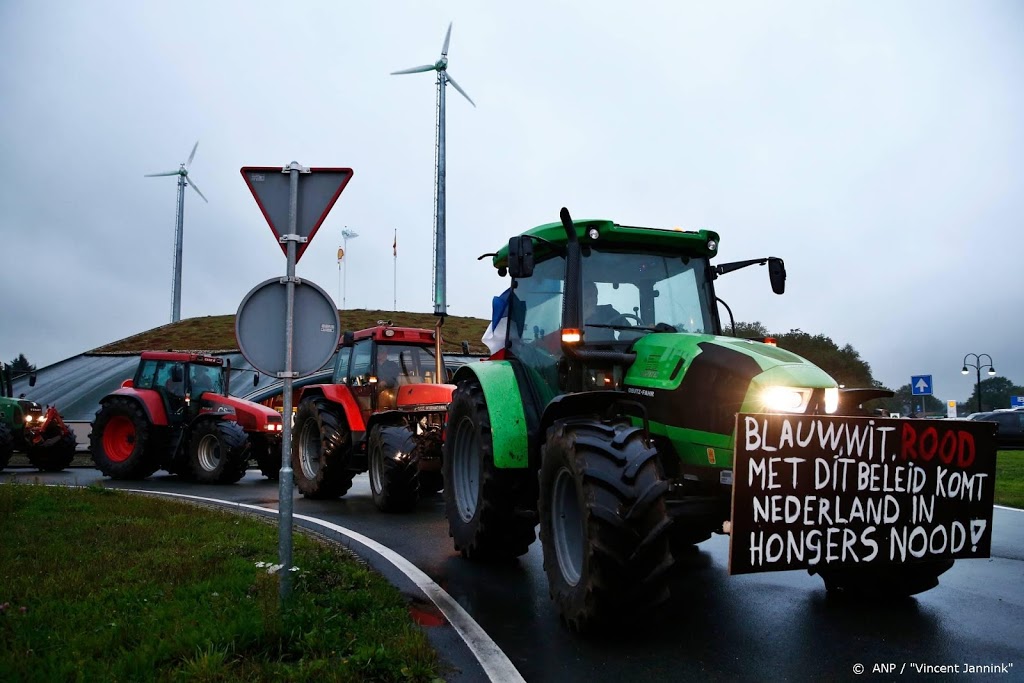 Acties boeren op afritten door heel het land