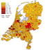 Waar wonen uw naamgenoten?