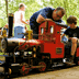 Fijn met de (mini)stoomtrein deze Pasen