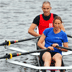 Abeelenrace: roeien door het kanaal van..
