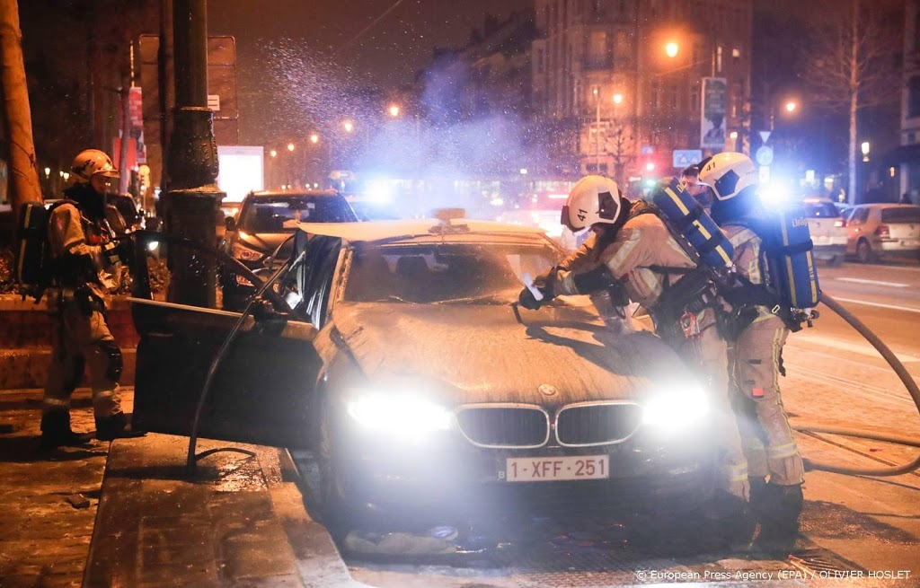 Politie Brussel honderden keren in actie tijdens jaarwisseling