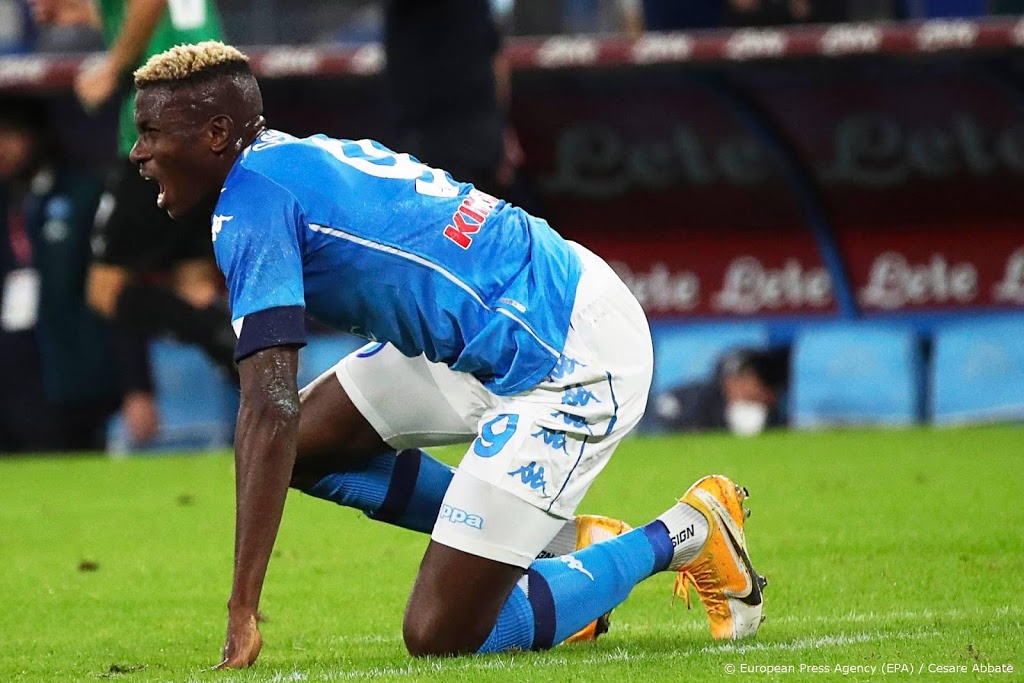 Spits Osimhen van Napoli heeft corona