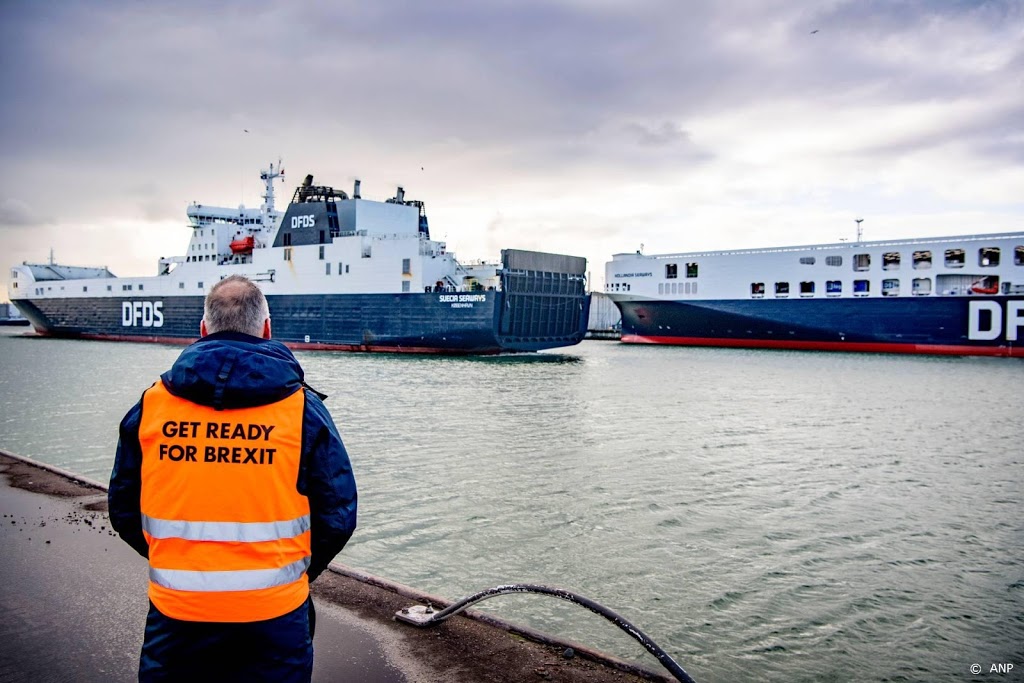 Rustige eerste dag in haven Rotterdam na de Brexit-deal