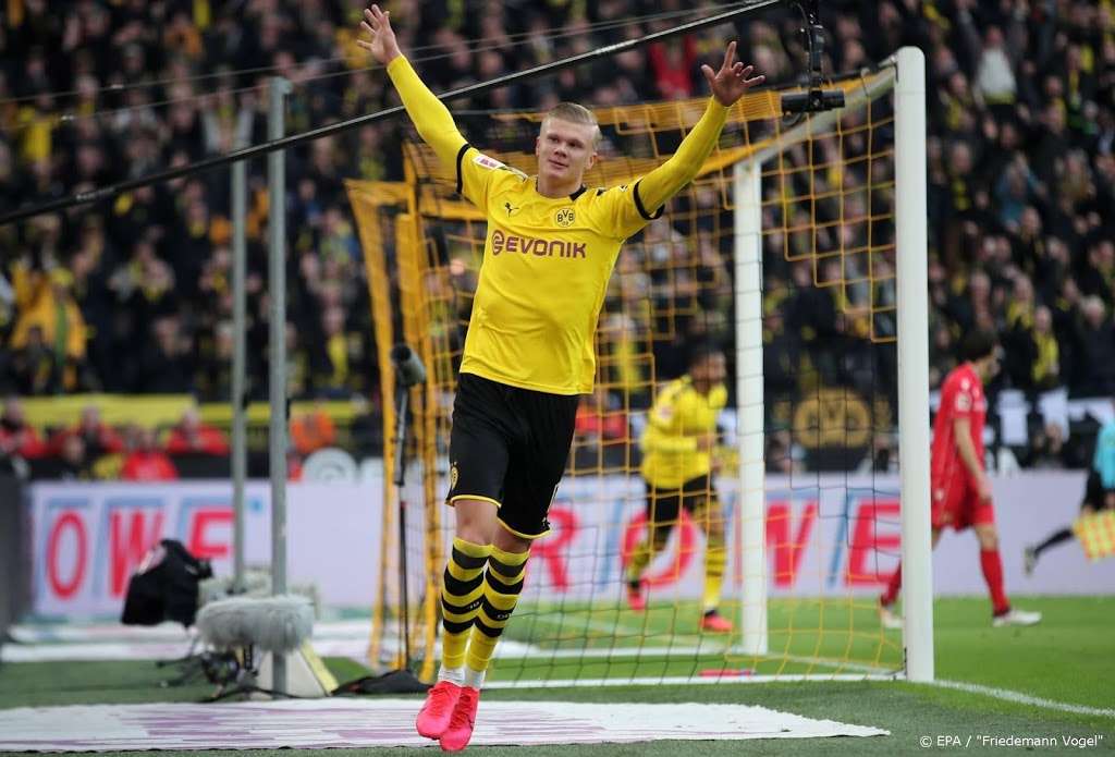Bayern München aan kop, Haland blijft scoren