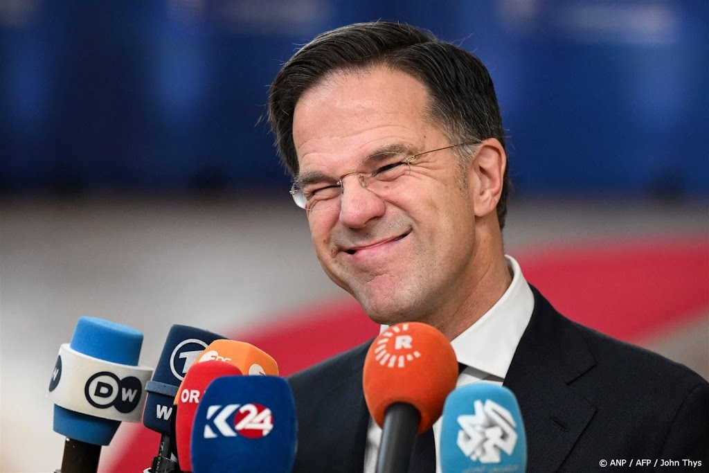 Rutte 'enorm blij' met unanieme Europese deal over steun Oekraïne