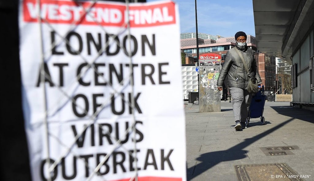Aantallen Britse doden en besmettingen blijven stijgen