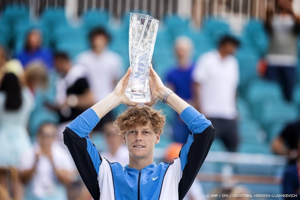 Coach Cahill roemt tennisspel Sinner: goed voor een 10