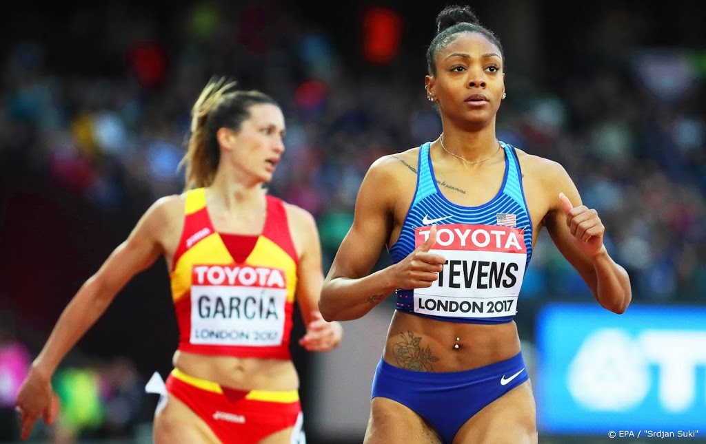 Atlete Stevens, rivale van Schippers, voorlopig geschorst