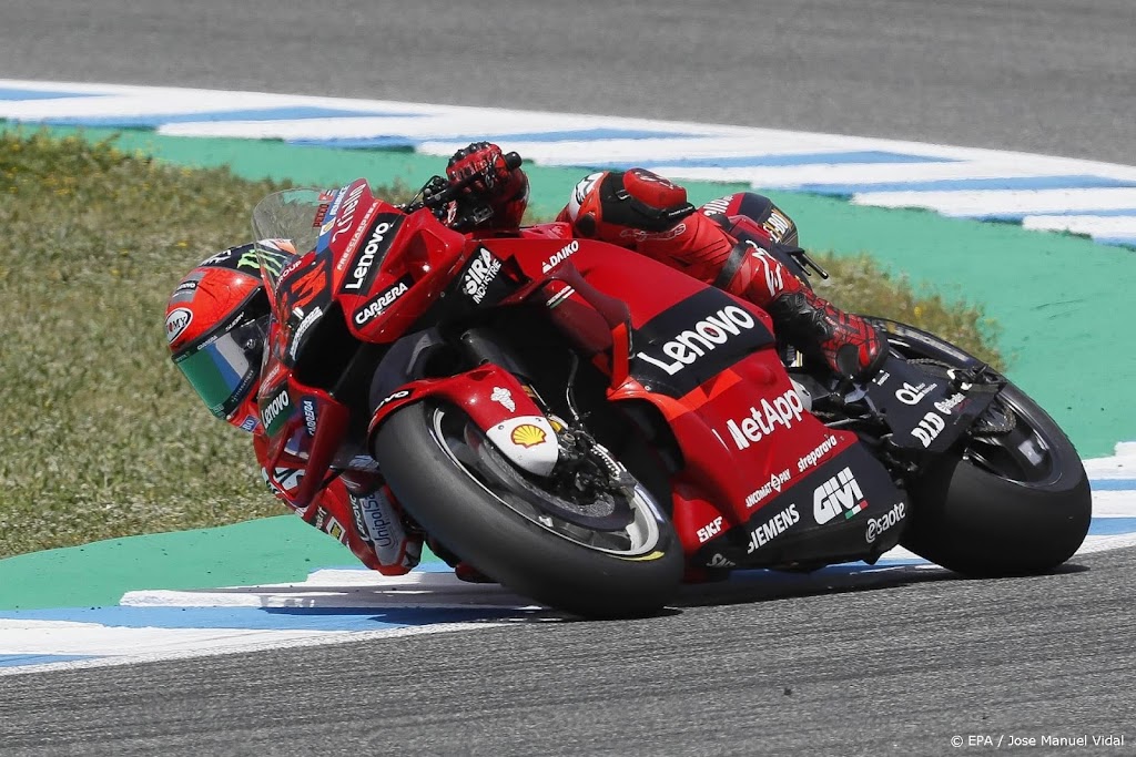 Onverschrokken Bagnaia troeft Quartararo af in MotoGP Spanje