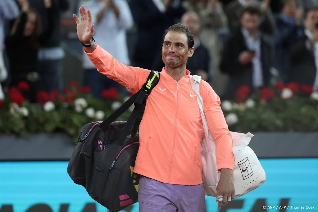 Nadal hoopvol na uitschakeling in Madrid: twijfels weggenomen