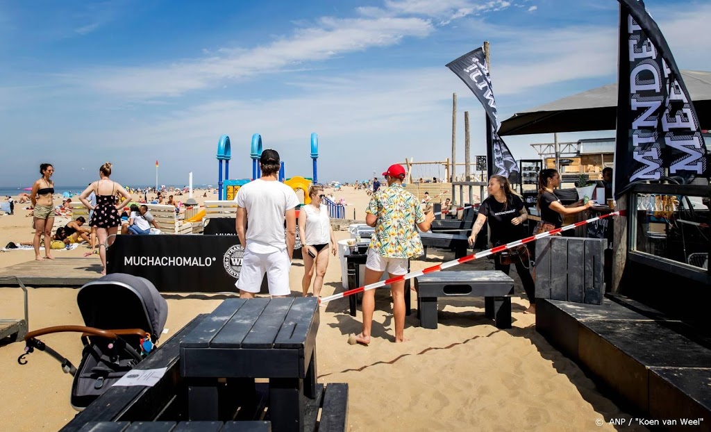 Strandtenten Scheveningen zijn er klaar voor: blijven lachen!