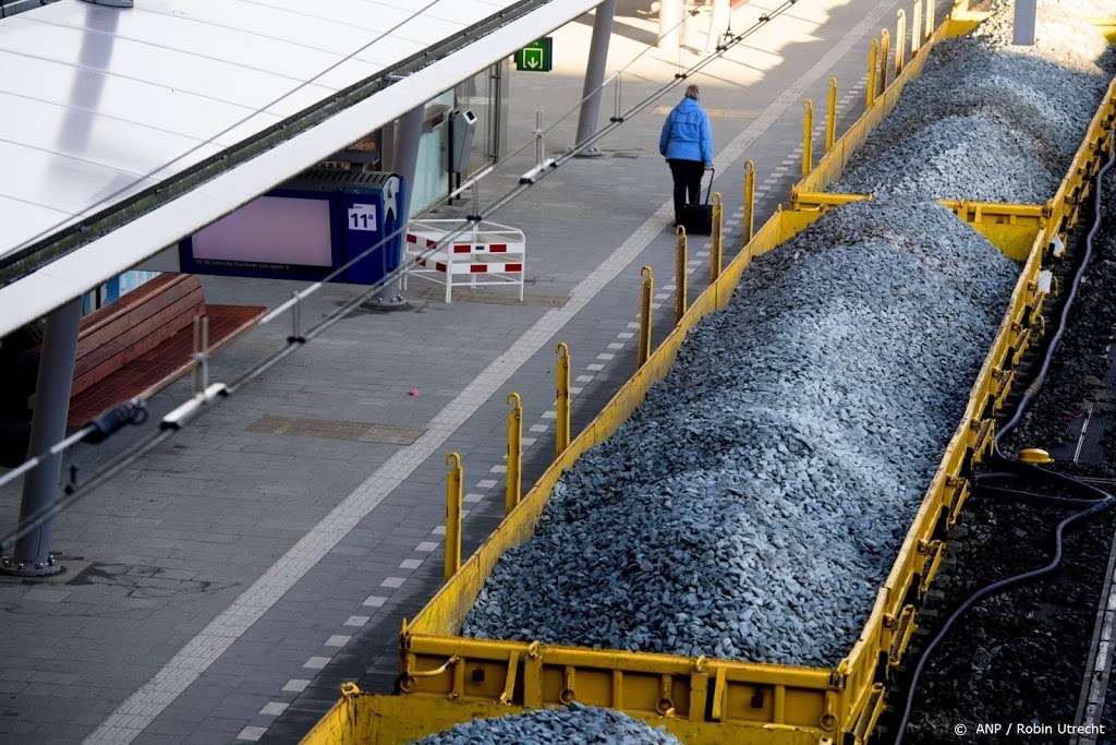 Handel over het spoor vorig jaar flink gedaald