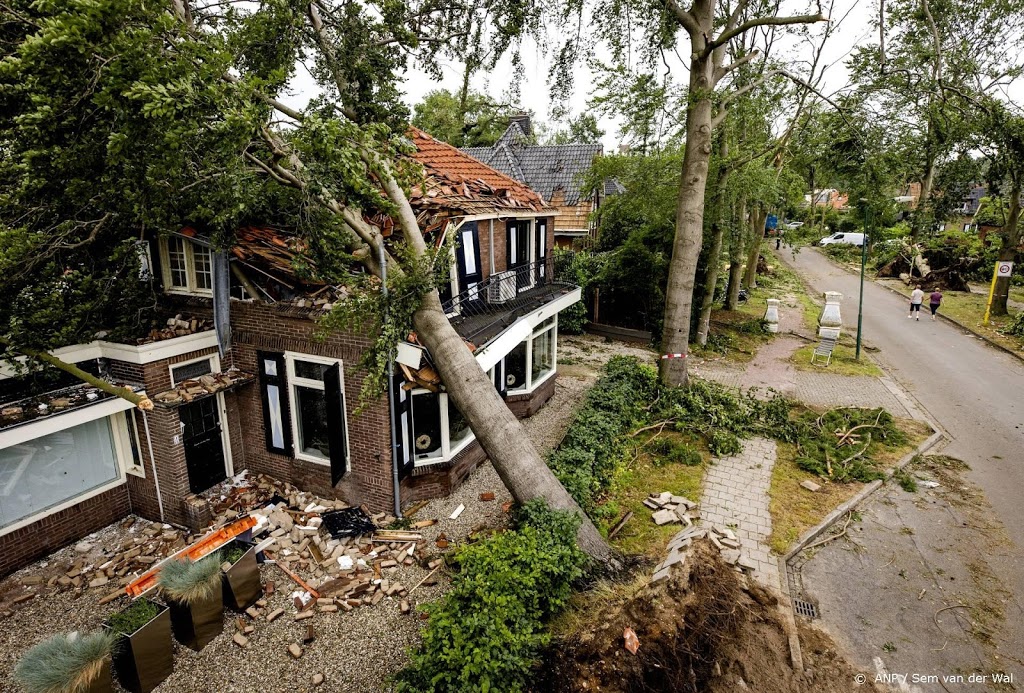 Schade noodweer in onder meer Leersum geschat op 37 miljoen