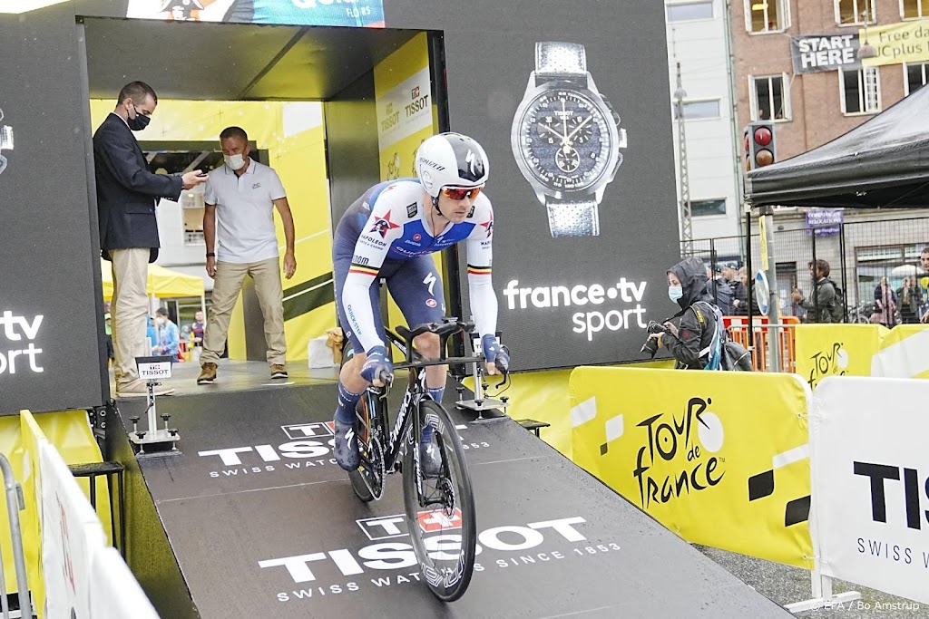 Lampaert eerste leider in Tour 2022 na zege in tijdrit Kopenhagen