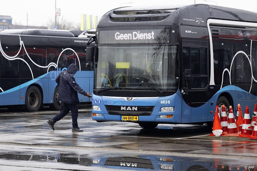 Week voor Prinsjesdag wordt er gestaakt in het ov