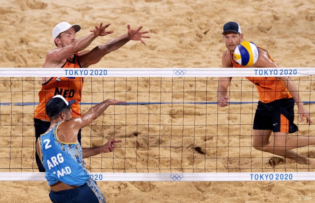 Beachvolleybalduo Brouwer/Meeuwsen uitgeschakeld door Noren
