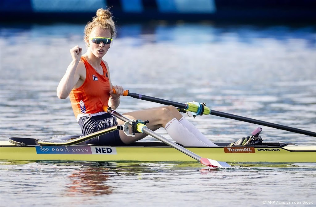 Roeiers Florijn en Van Dorp naar finale in skiff
