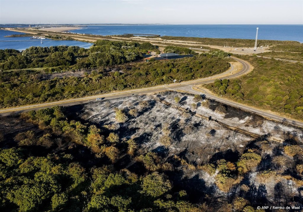 Verhoogd risico op natuurbranden langs de kust