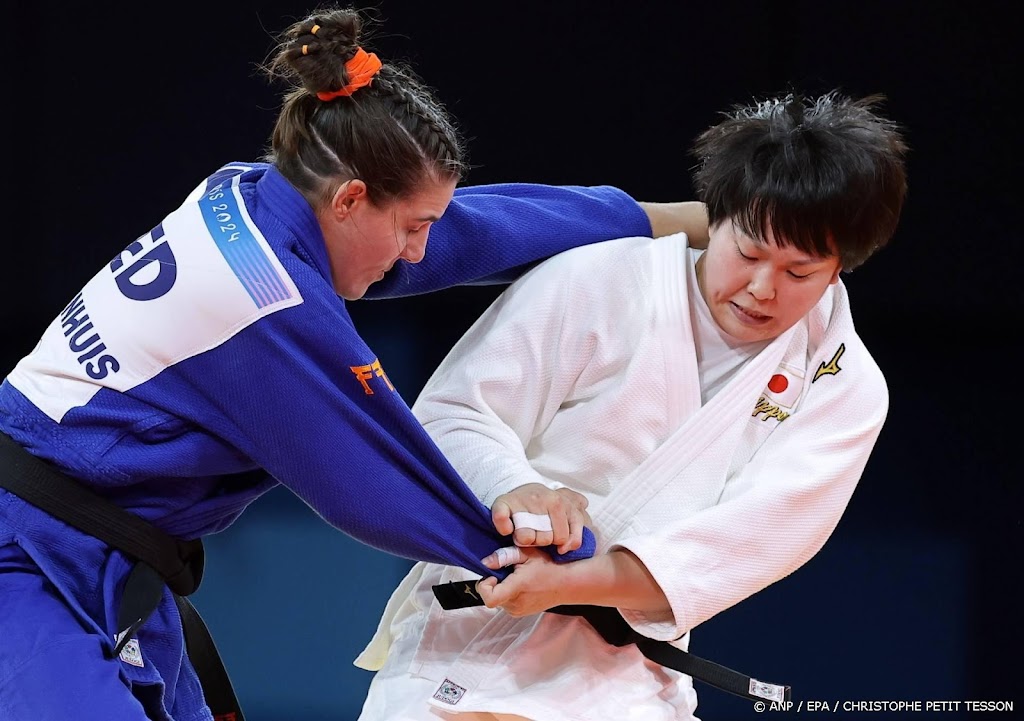 Ook geen strijd om olympisch brons voor judoka Steenhuis