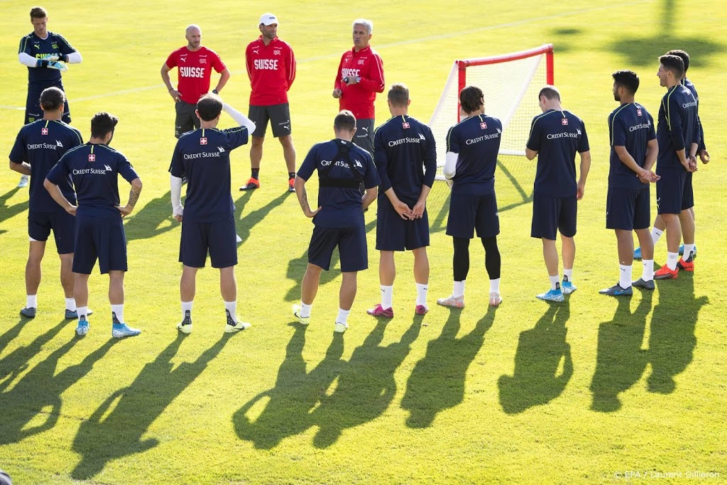 Coronabesmetting bij Zwitserse voetbalploeg