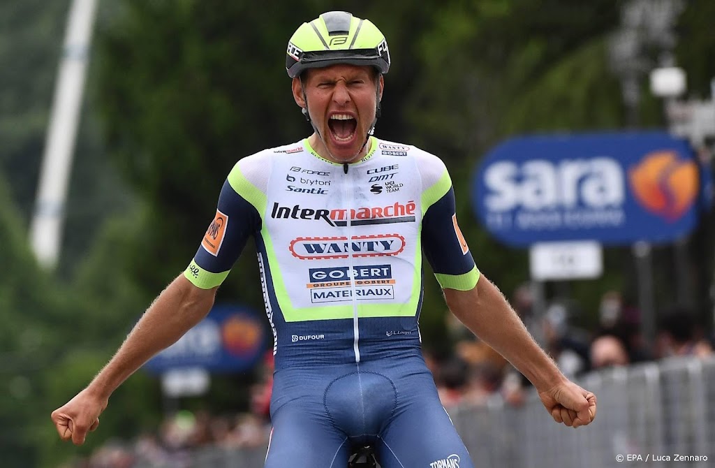 Van der Hoorn wint rit in Benelux Tour