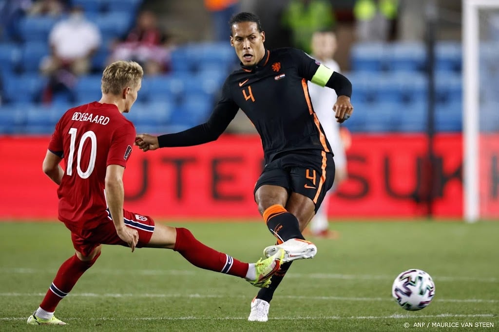 Verdediger Van Dijk: Oranje had moeten winnen van Noorwegen