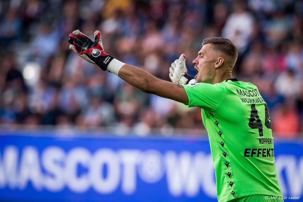 Doelman Noppert verlengt contract bij sc Heerenveen