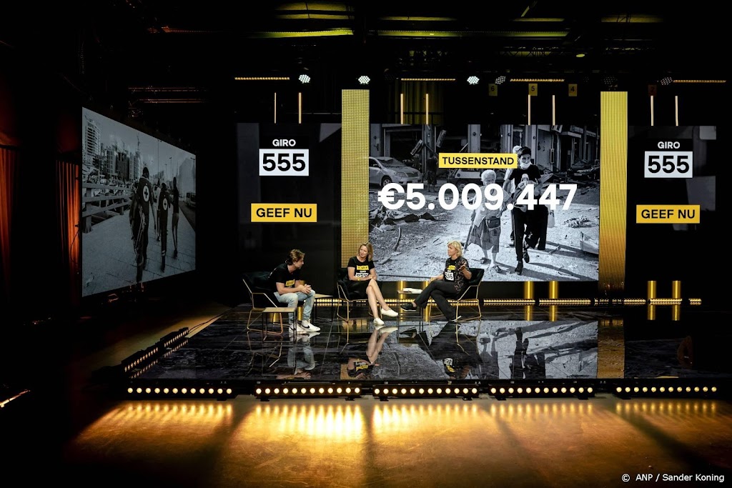 Giro555 voor corona brengt 9,3 miljoen euro op