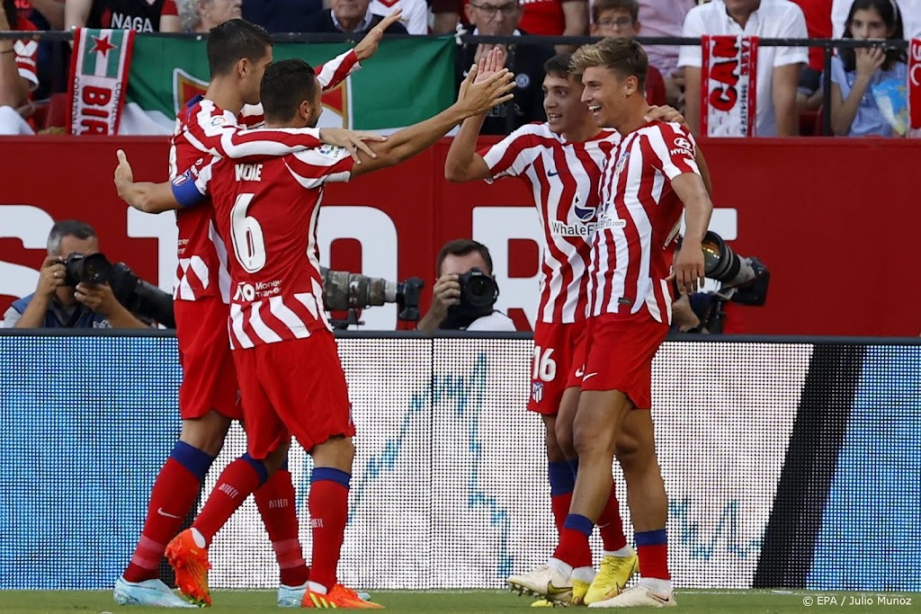 Sevilla op eigen veld kansloos tegen Atlético Madrid