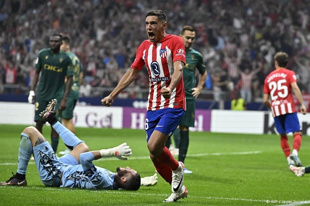 Atlético wint laatste duel in aanloop naar clash met Feyenoord