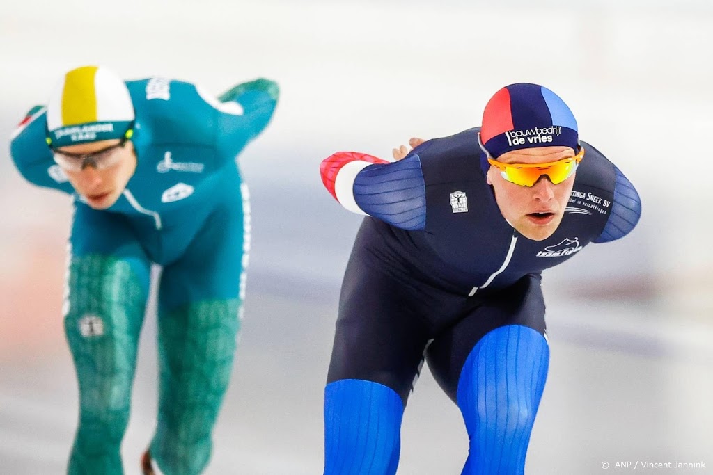 Talsma pakt schaatstitel 10.000 meter na diskwalificatie Bergsma