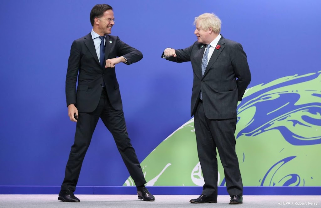 Rutte hamert in Glasgow op uitvoering klimaatplannen