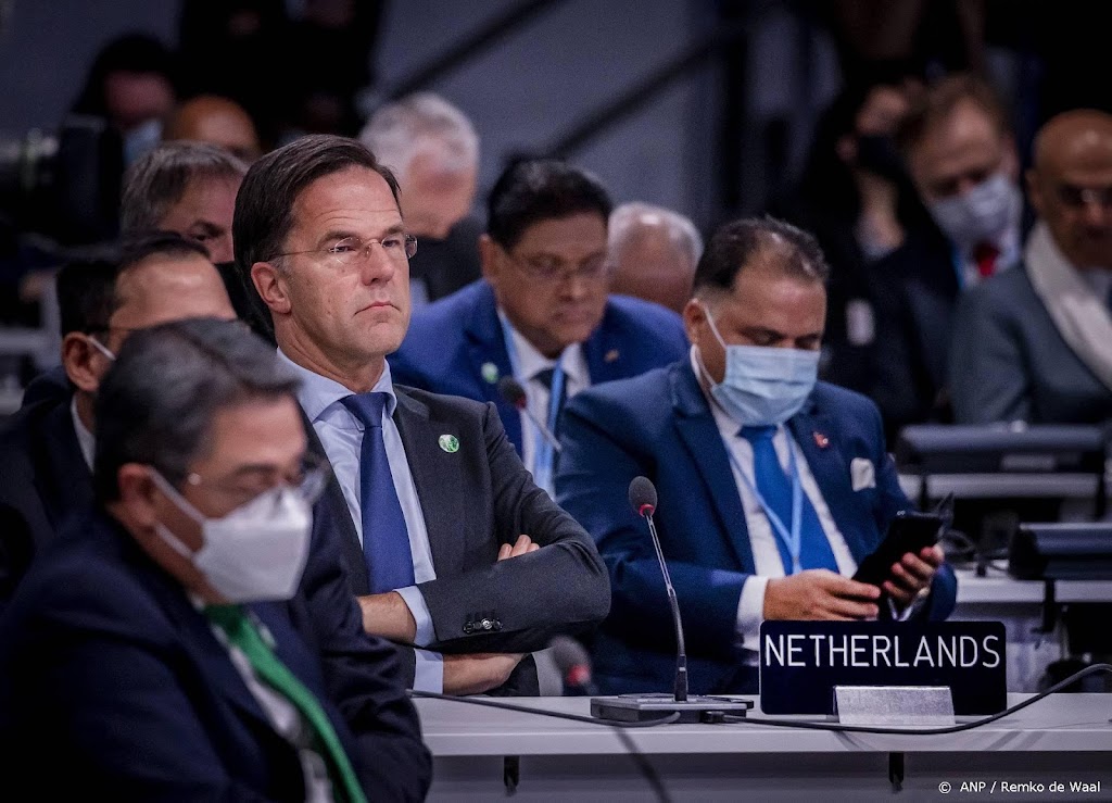 Rutte in Glasgow: we deden te weinig, maar we dichten het gat