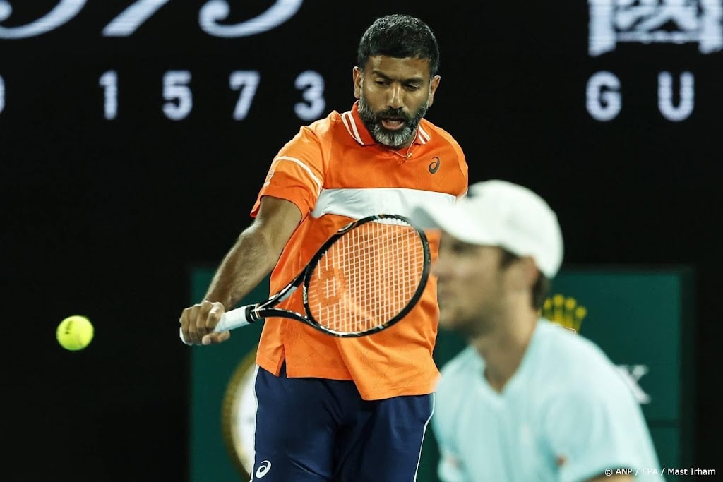 Indiër Bopanna sluit op 45-jarige leeftijd tennisloopbaan af