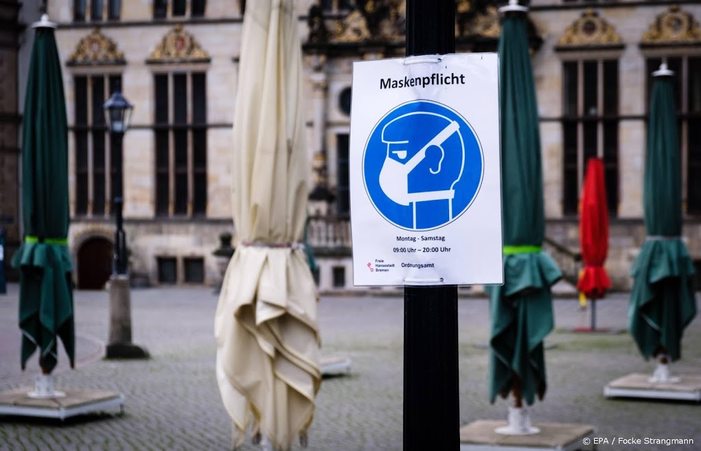 Aantal nieuwe coronabesmettingen Duitsland iets toegenomen