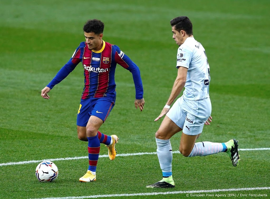 FC Barcelona drie maanden zonder Coutinho
