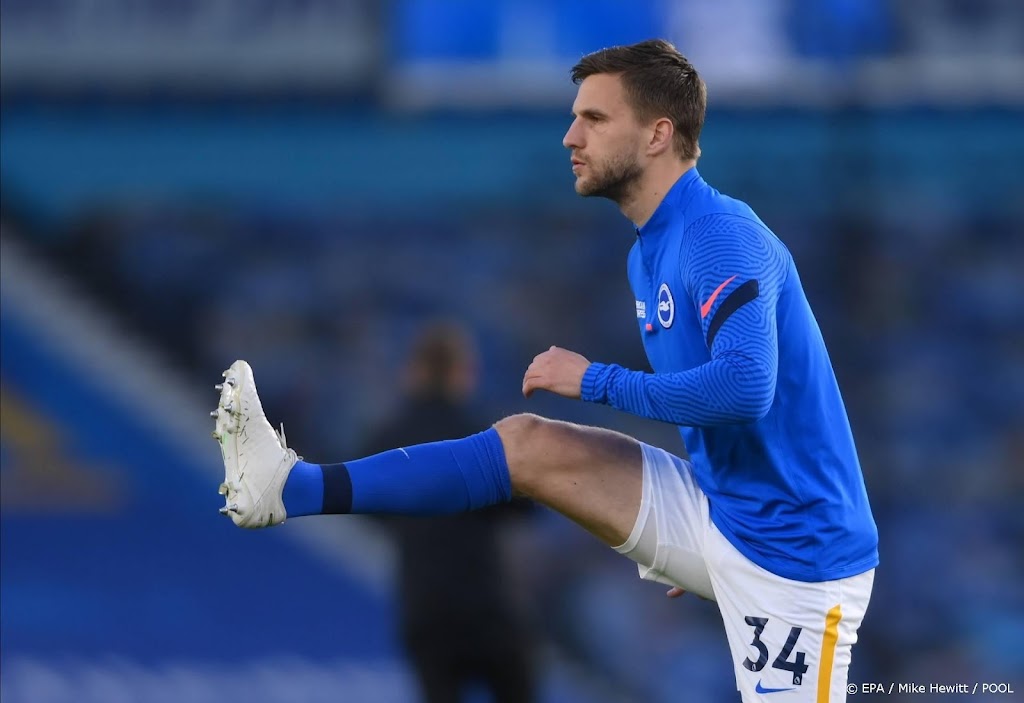 Verdediger Veltman wint met Brighton bij Everton