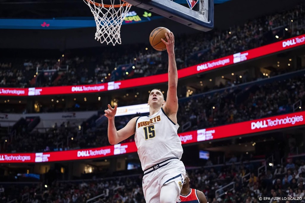 Denver Nuggets wint treffen tussen koplopers in NBA