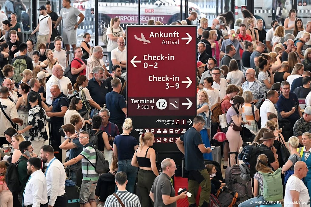 Groei luchthaven Berlijn, maar nog ver onder niveau van pre-covid