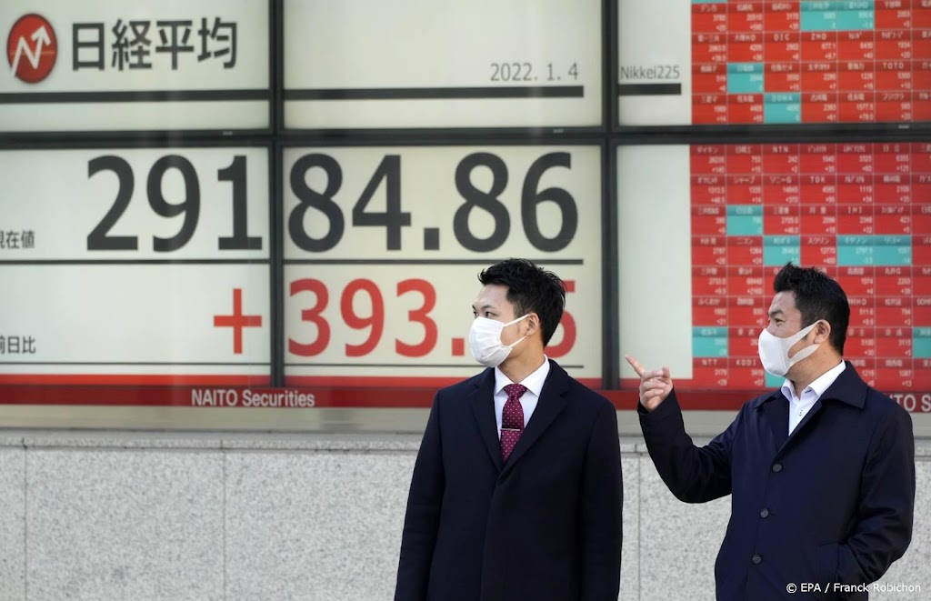 Nikkei sluit stevig hoger, beurzen in China en Hongkong dicht