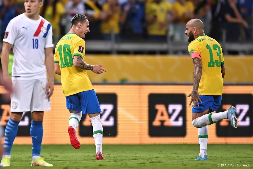 Scorende Antony voelt vertrouwen van Braziliaanse ploeggenoten