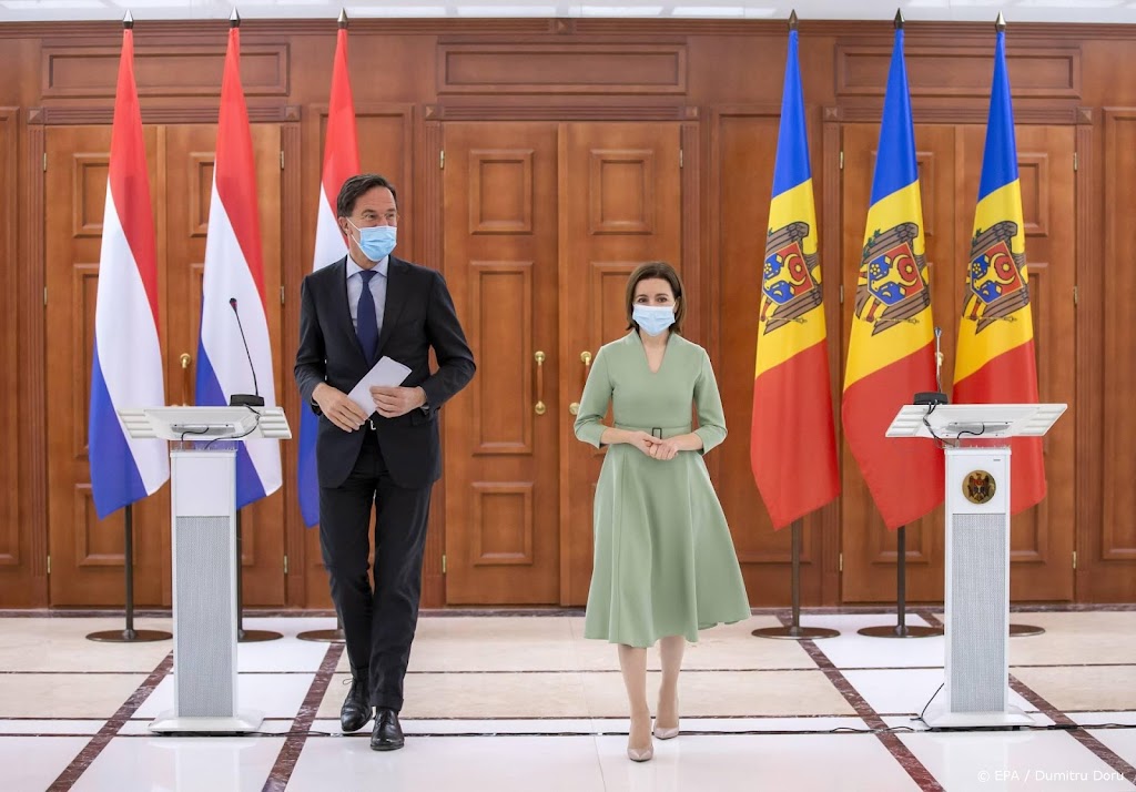 Rutte belooft Moldavië steun bij hervormingsagenda