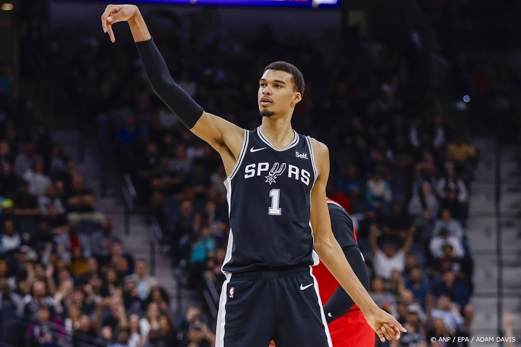 Basketballer Wembanyama niet geselecteerd voor All-Star Game NBA