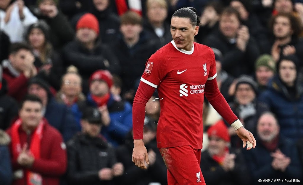 Liverpool-aanvaller Núñez onzeker voor duel met Arsenal