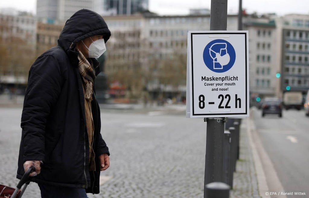 Duitsland meldt iets minder coronabesmettingen dan dag eerder