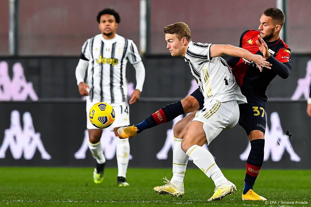 De Ligt valt geblesseerd uit in warming-up van Juventus