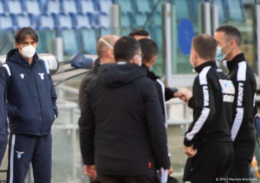 Lazio-Torino afgelast na tevergeefs wachten van spelers Lazio