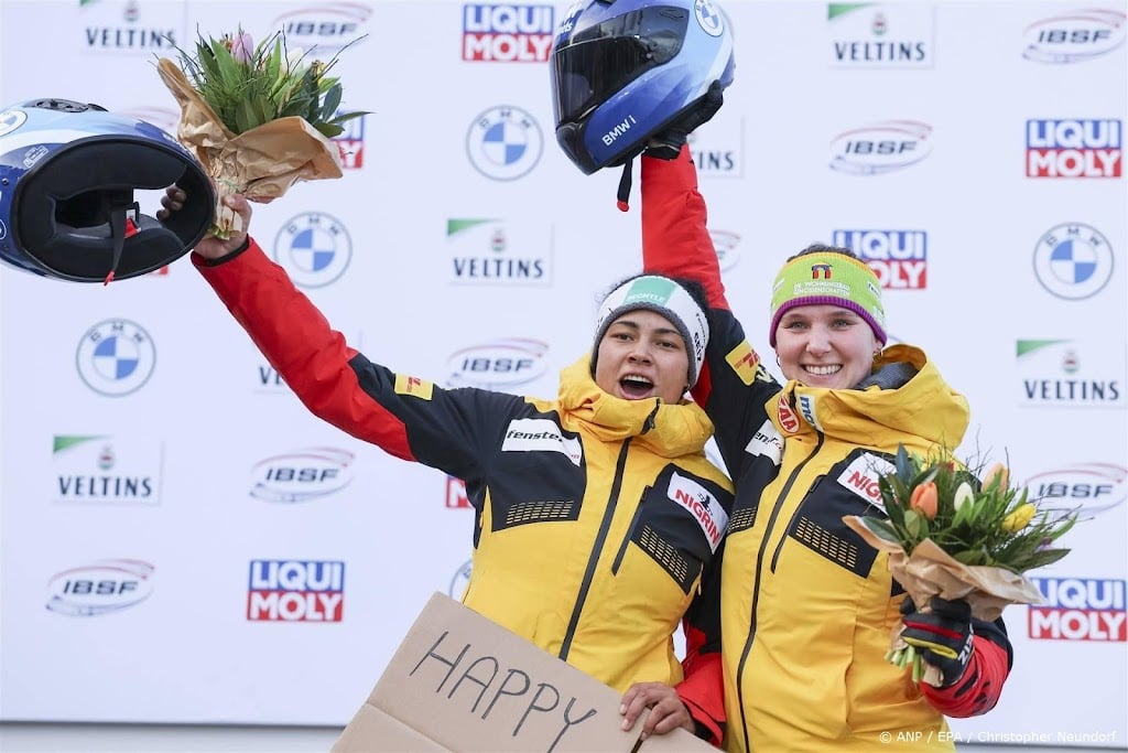 Wereldtitel voor Duitse bobsleesters, Nederlands duo laatste