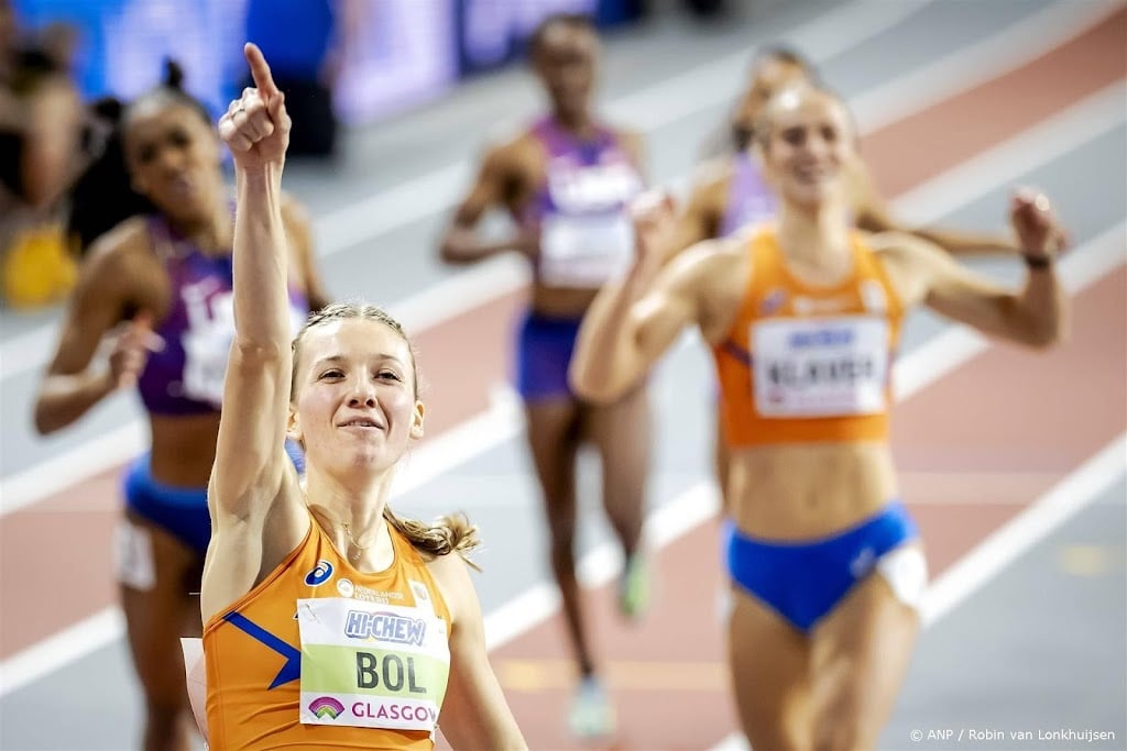 Bol vijfde Nederlandse atlete met een wereldtitel indoor