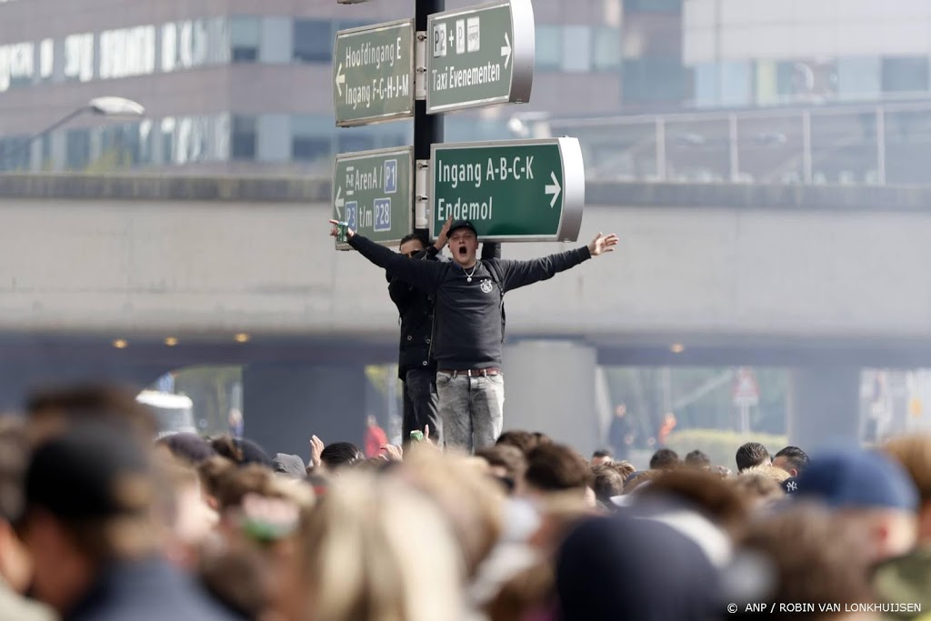 Grootste deel Ajax-supporters weg bij ArenA